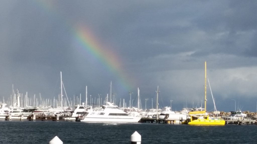 view from the beach, Fremantle