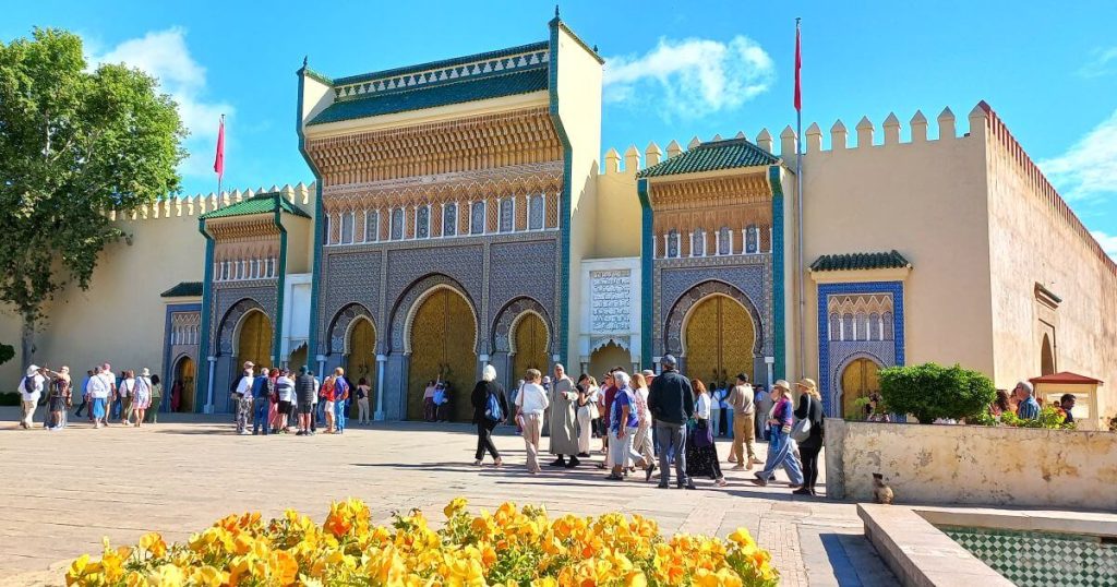 Fes royal palace gates