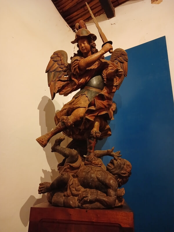 Guarani St George sculpture