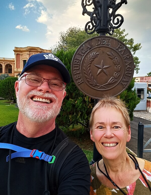 Ross and Cindy in Paraguay