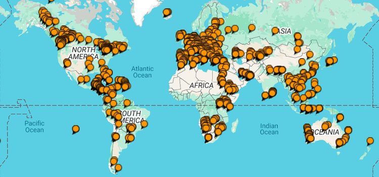 countries visited 2026 (TA travel map)