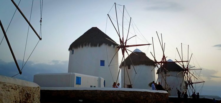Mykonos windmills